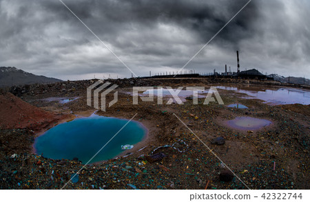 landscape with ecology pollution 42322744