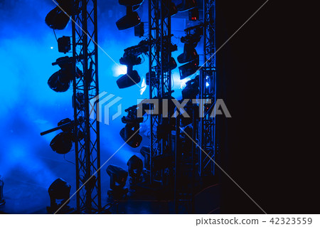 spotlight at the concert 42323559
