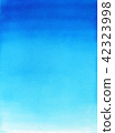 Paper dyed blue 42323998