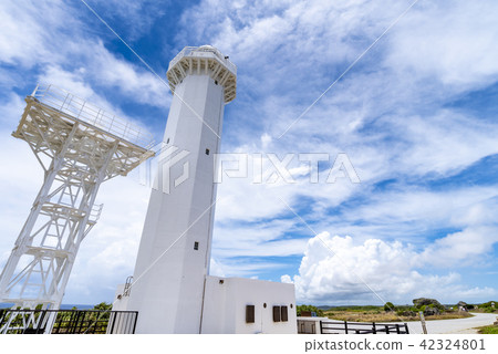 Okinawa Prefecture Miyakojima Heian name Saita Lighthouse Okinawa Prefecture Miyakojima Heian name Saita Lighthouse 42324801
