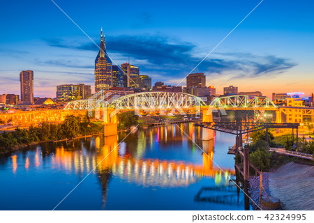 Nashville, Tennessee, USA Skyline Nashville, Tennessee, USA Skyline 42324995