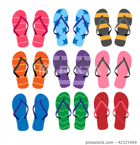 sandals vector collection design sandals vector collection design 42325469