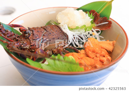 Luxurious Ise prawn lobster urchin Luxurious Ise prawn lobster urchin 42325563
