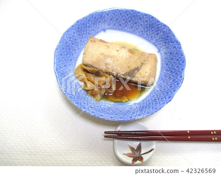 Boiled home swordfish fillet Boiled home swordfish fillet 42326569