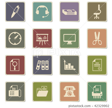 office icon set 42329902