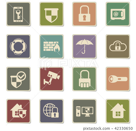 security icon set 42330650