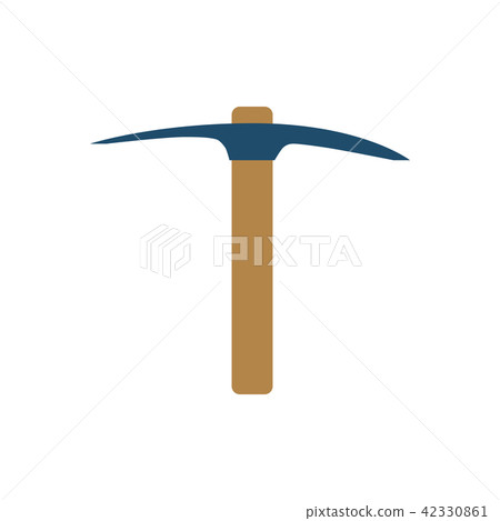 Pickaxe Vector Icon Pickaxe Vector Icon 42330861
