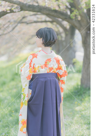 back view, female college student, female 42331614