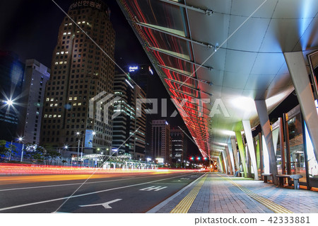 Seoul, Korea, night view 42333881