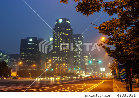 Seoul, Korea, night view Seoul, Korea, night view 42333931