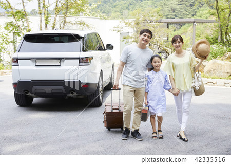 Travel, Family, Dad, Mom, Daughter, Korean 42335516