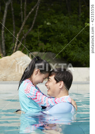 Life, Family, Dad, Daughter, Korean Life, Family, Dad, Daughter, Korean 42335556