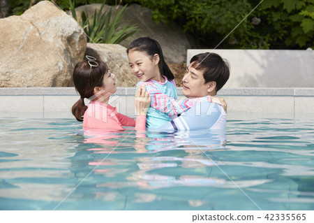 Travel, Family, Dad, Mom, Daughter, Korean 42335565