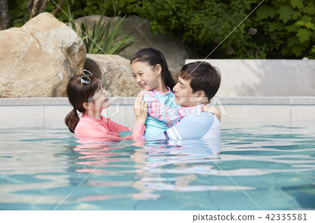 Travel, Family, Dad, Mom, Daughter, Korean Travel, Family, Dad, Mom, Daughter, Korean 42335581