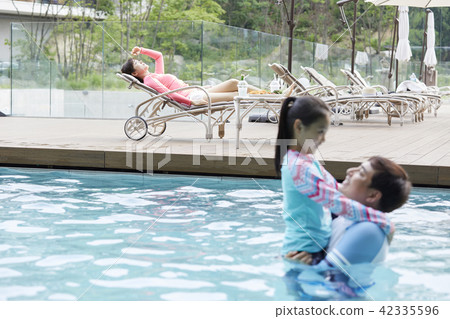 Travel, Family, Dad, Mom, Daughter, Korean 42335596