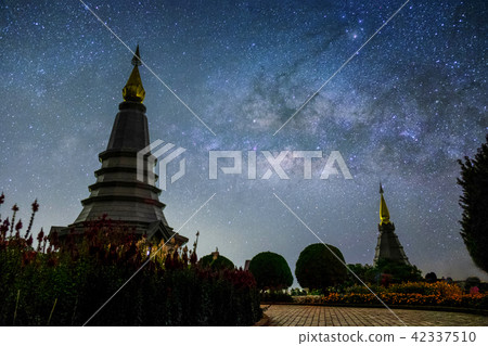 Milky way rises Doi Inthanon National Park 42337510