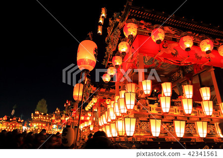 Japan's three big hikiyama festival Chichibu night festival Japan's three big hikiyama festival Chichibu night festival 42341561