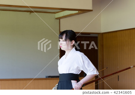 Kyudo club activity Kyudo club activity 42341605