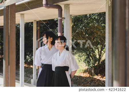 Kyudo club activity Kyudo club activity 42341622