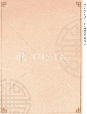 Traditional image with traditional Korean pattern 42341644
