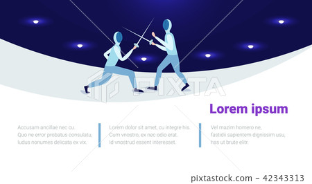 fencing man mask training duel swordsman arena male activity cartoon character full length fencing man mask training duel swordsman arena male activity cartoon character full length 42343313