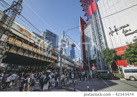 Scenery of Osaka Umeda Scenery of Osaka Umeda 42343474