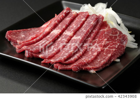 Horsetail meat raw meat lean Horsetail meat raw meat lean 42343908