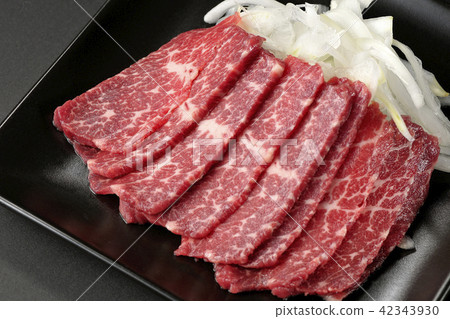 Horsetail meat raw meat lean Horsetail meat raw meat lean 42343930