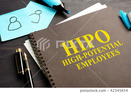 High-potential (HIPO) employees. HR concept. 42345654