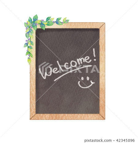 blackboard illustration 42345896