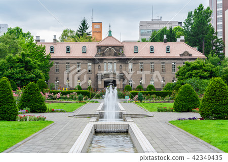 Hokkaido Sapporo Boulevard Park in early summer Rose garden 42349435