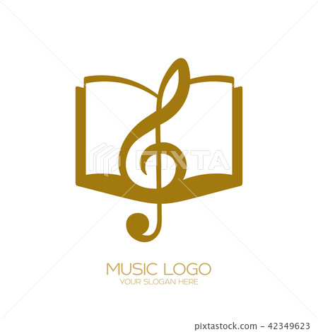 Music logo. Christian symbols. Music logo. Christian symbols. 42349623