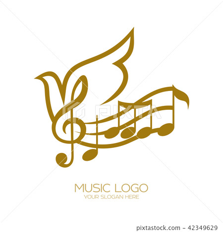 Music logo. Christian symbols. Music logo. Christian symbols. 42349629