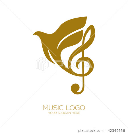 Music logo. Christian symbols. Music logo. Christian symbols. 42349636