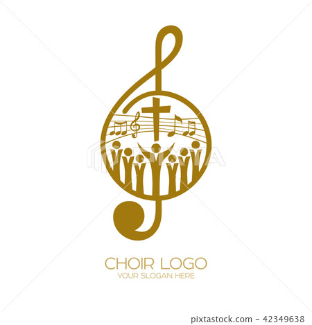 Music logo. Christian symbols. Music logo. Christian symbols. 42349638