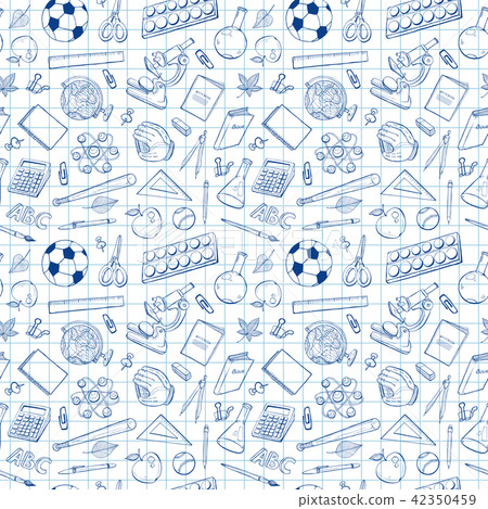 back to school pattern back to school pattern 42350459