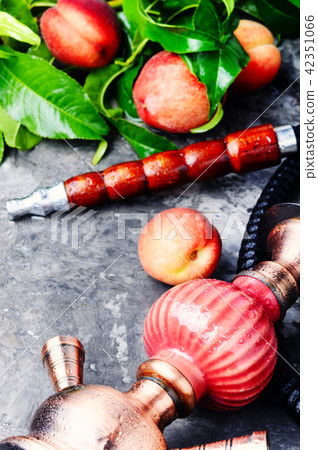 Eastern shisha with peach Eastern shisha with peach 42351066