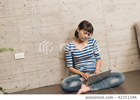 tired Asian woman tired Asian woman 42351346