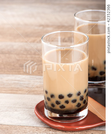 台灣金菊茶奶茶膠水吸管泡茶木薯奶茶 42352366