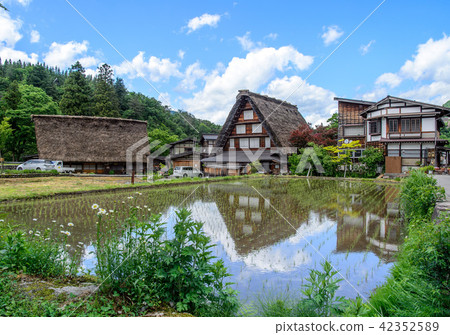 日本 白川鄉 飛驒 五箇山 合掌村 合掌聚落 Shirakawa go 白川郷 五箇山 合掌造り 42352589