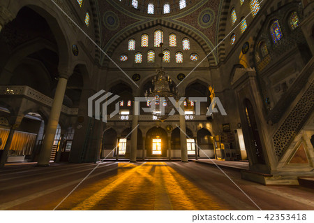 土耳其開塞利日落插在BürüngüzCamii 土耳其開塞利日落插在BürüngüzCamii 42353418