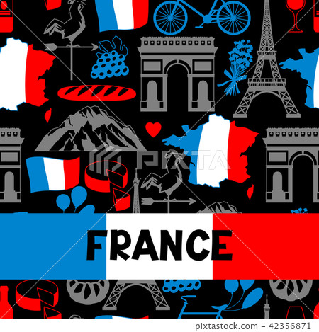 France background design. - Stock Illustration [42356871] - PIXTA
