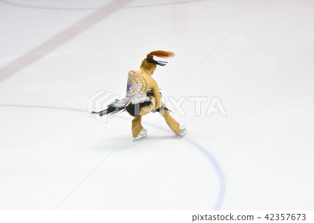 Girl ice skating Girl ice skating Girl ice skating Girl ice skating 42357673