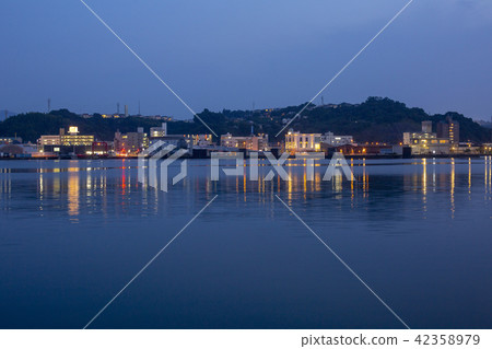 Nishi Oita Port Oita Easy Circus Evening Scenery 42358979