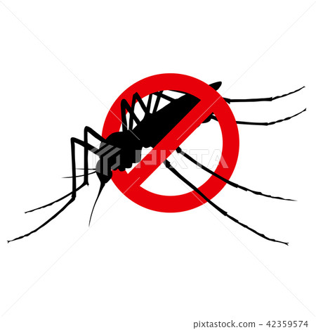 No mosquito restrictive sign insect extermination 42359574