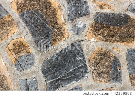 Texture of a stone wall as background Texture of a stone wall as background 42359898