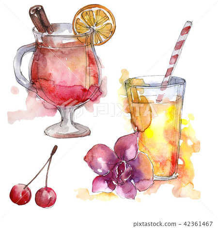 Fruit cocktails bar party drink. 42361467