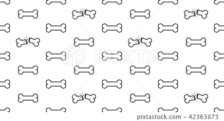 bone seamless pattern dog bone vector isolated bone seamless pattern dog bone vector isolated 42363873
