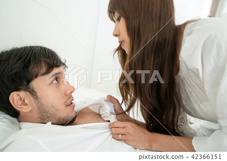 Furious girlfriend is angry at her boyfriend. Furious girlfriend is angry at her boyfriend. 42366151