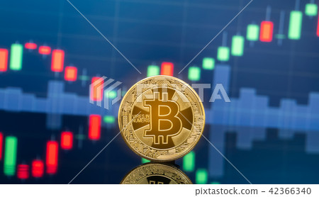 Bitcoin and cryptocurrency investing concept. Bitcoin and cryptocurrency investing concept. 42366340